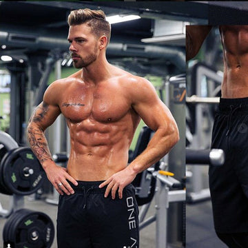 Elastic Waist Sport Shorts