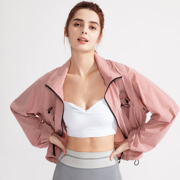 Zipped Sports Yoga Top